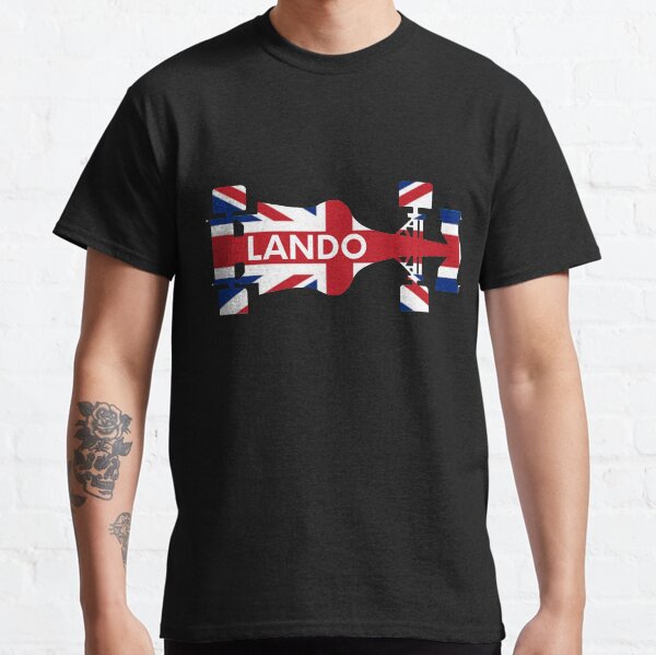 Lando Norris Autofahne Classic T-Shirt