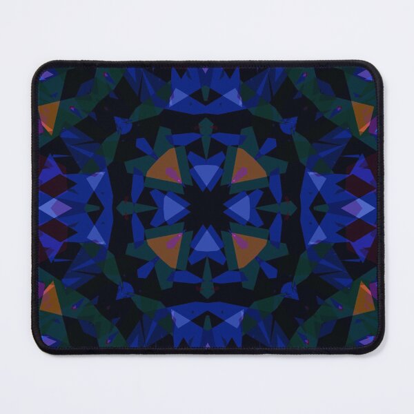 Item preview, Blue Black Green Orange Moroccan Geometric Seamless Pattern Design designed and sold by PatternPerfect.