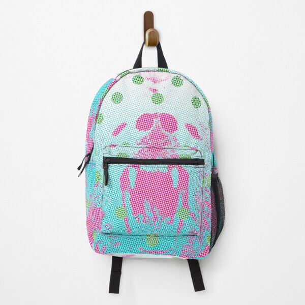 Item preview, Oso Grizzly Pixellated Lunares Rosa Verdes designed and sold by Handstand365.