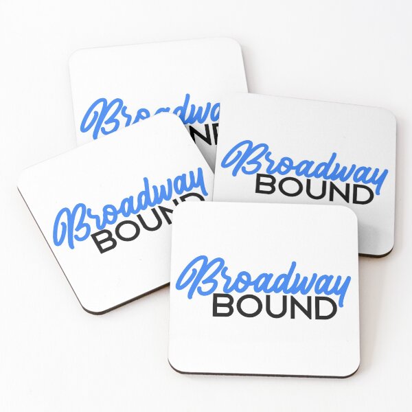 Item preview, Broadway bound blue script designed and sold by taylor-lang.