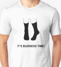 Es ist Geschäftszeit! Slim Fit T-Shirt