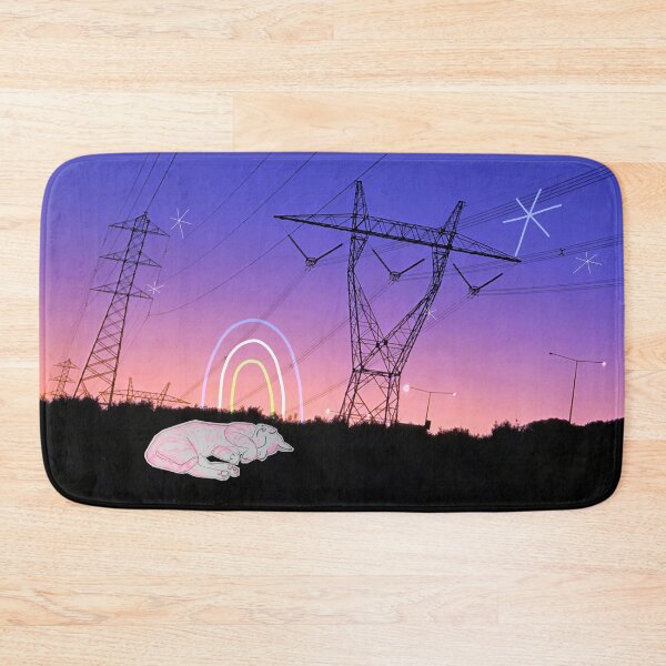 Item preview, Pink Cat X Evening Stars designed and sold by jaime hoe.