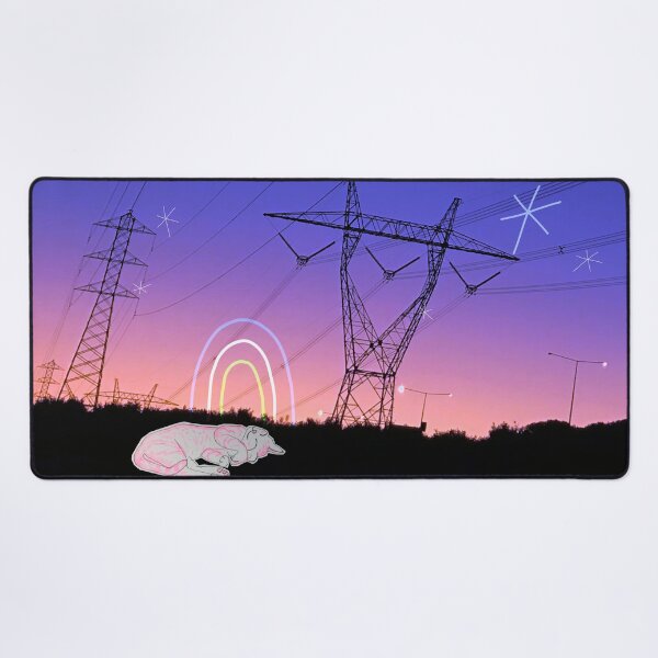 Item preview, Pink Cat X Evening Stars designed and sold by jaime hoe.