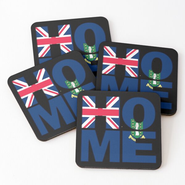 Item preview, Tortola Flag Collection Spelling HOME - BVI - Soca Mode designed and sold by Soca-Mode.