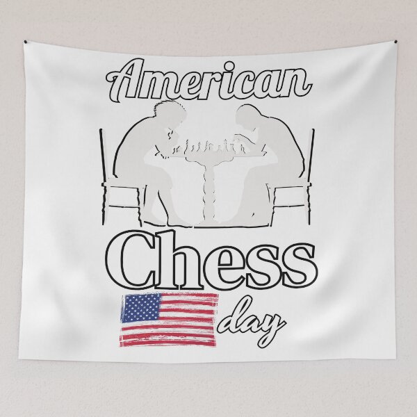 Item preview, Happy American Chess Day September 1 designed and sold by Georgeox.