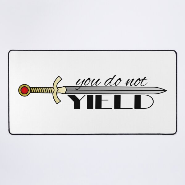 Item preview, You Do Not Yield designed and sold by QuinnRamsay.