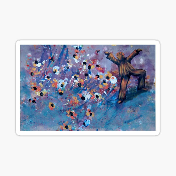 Le Joie by 'Donna Williams' Sticker