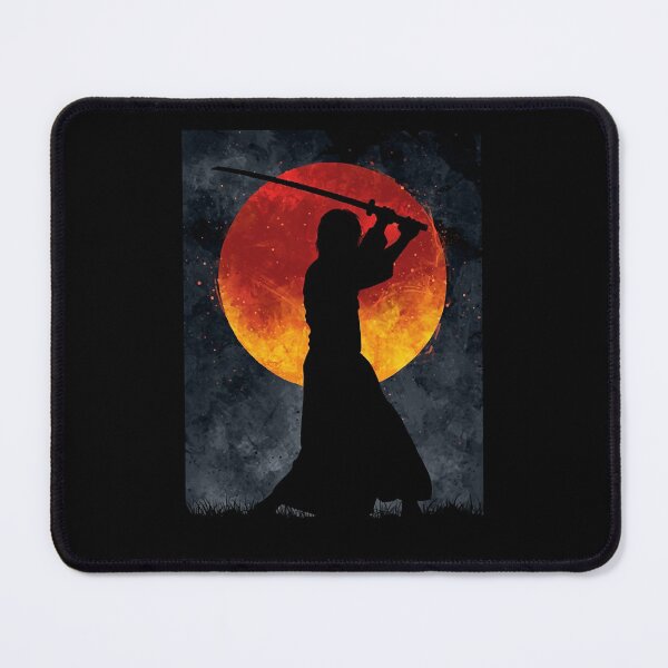 Item preview, Samurai Moon Black  designed and sold by CariannaKolmetz.
