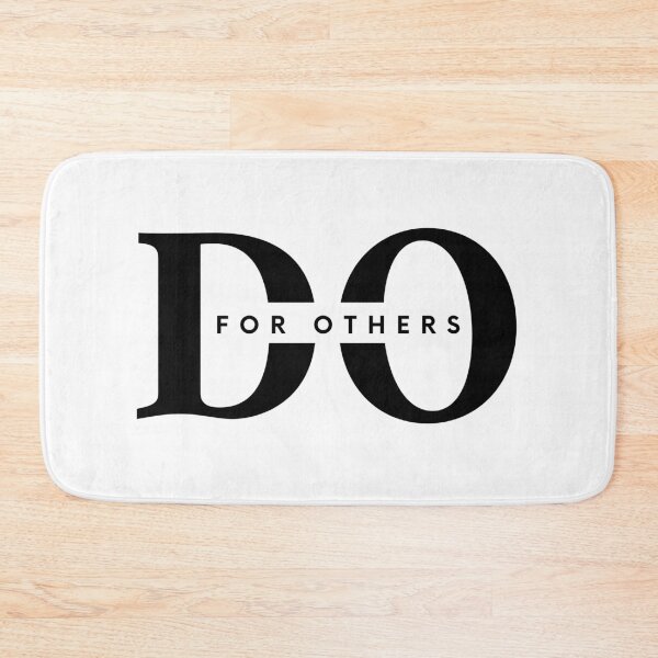 Item preview, DO FOR OTHERS - Black and white - Modern brand - minimalist design - motivational quote  designed and sold by Art4Motivation.