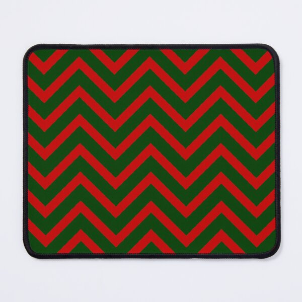 Item preview, Red and Green Zigzag Chevron Pattern designed and sold by Gsallicat.
