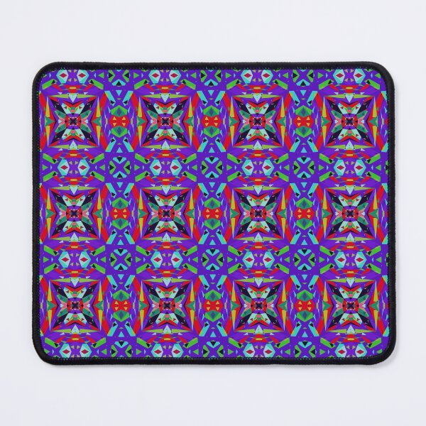 Item preview, Purple Red Green Moroccan Geometric Seamless Pattern Design designed and sold by PatternPerfect.