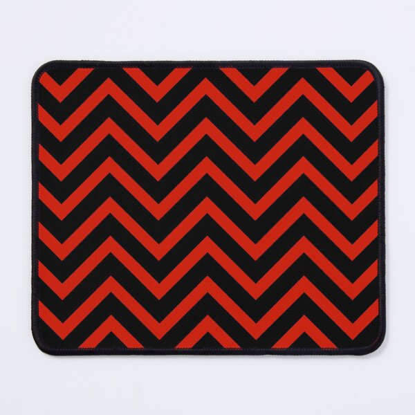Item preview, Red and Black Zigzag Chevron Pattern designed and sold by Gsallicat.