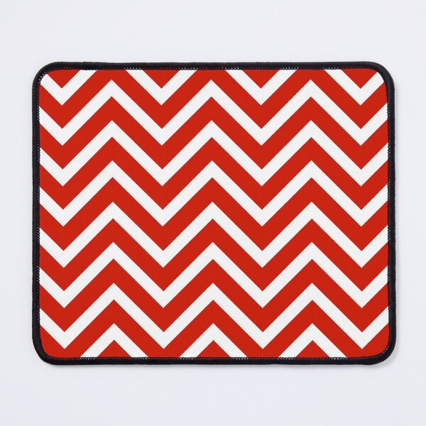 Item preview, Red and White Zigzag Chevron Pattern designed and sold by Gsallicat.