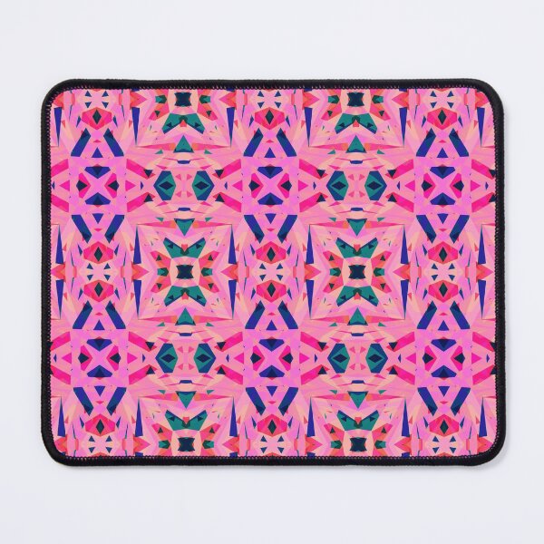 Item preview, Summer Pink Green Blue Geometric Design Pattern  designed and sold by PatternPerfect.