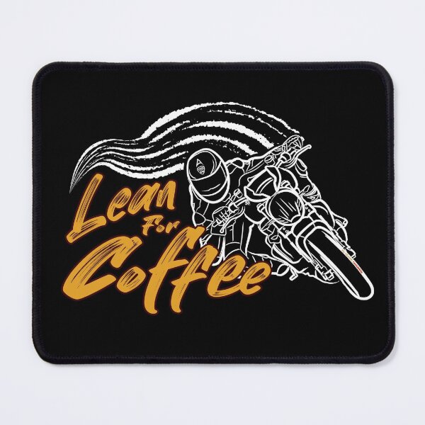 Item preview, Lean for Coffee, for Ducati Monster Bikers who loves Coffee designed and sold by etoide.