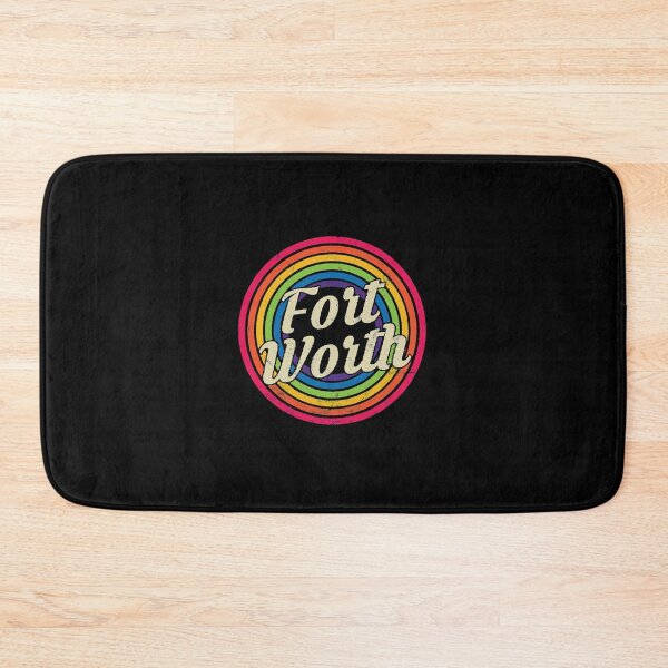 Item preview, Fort Worth- Retro Rainbow Faded-Style  designed and sold by namini1.