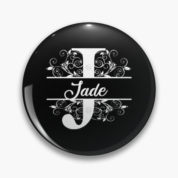 Item preview, Personalized Name Monogram J - Jade - Letter J - White  designed and sold by namini1.