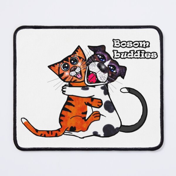 Item preview, dog and cat - bosom buddies designed and sold by Shirley cute art .