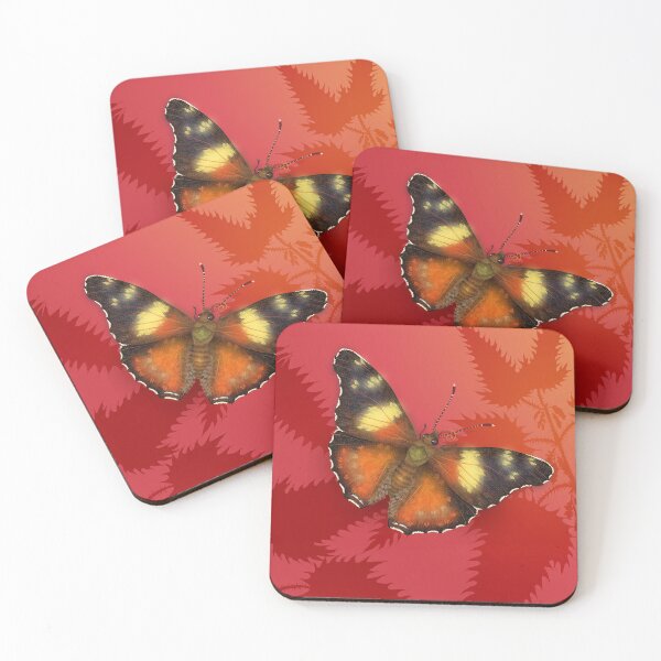 Item preview, Yellow Admiral New Zealand Butterfly designed and sold by Kererū Brewing.