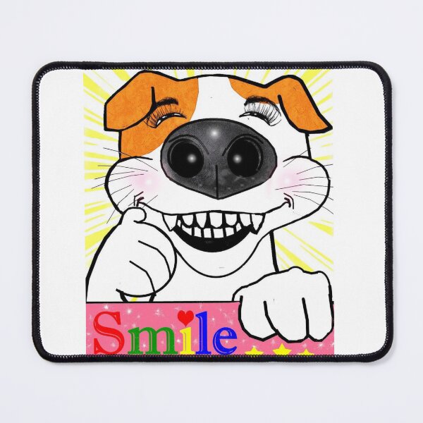 Item preview, Cute dog smiling designed and sold by Shirley cute art .