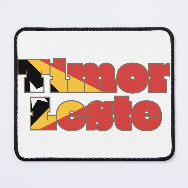 Item preview, Timor Leste Font with Timorese Flag designed and sold by Havocgirl.