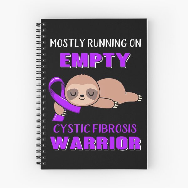 Item preview, Mostly Running On Empty Cystic Fibrosis Warrior designed and sold by Brad-FI.