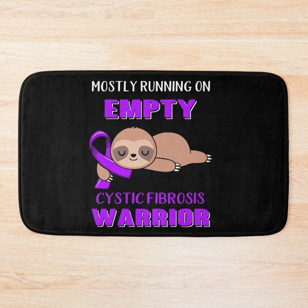 Item preview, Mostly Running On Empty Cystic Fibrosis Warrior designed and sold by Brad-FI.