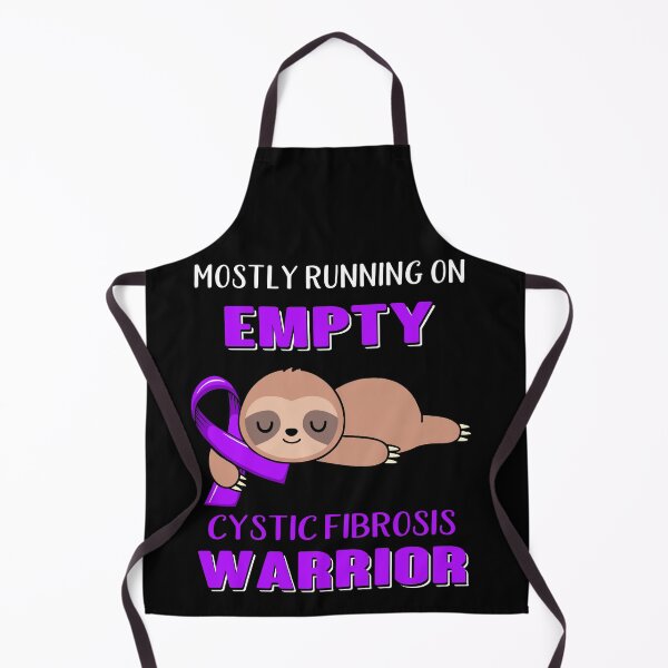 Item preview, Mostly Running On Empty Cystic Fibrosis Warrior designed and sold by Brad-FI.