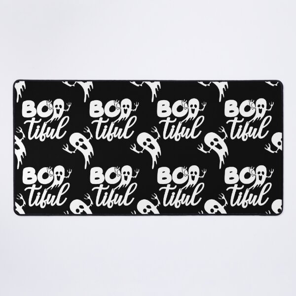 Item preview, Bootiful - Halloween - Black and White with a Ghost designed and sold by hasbeenz.