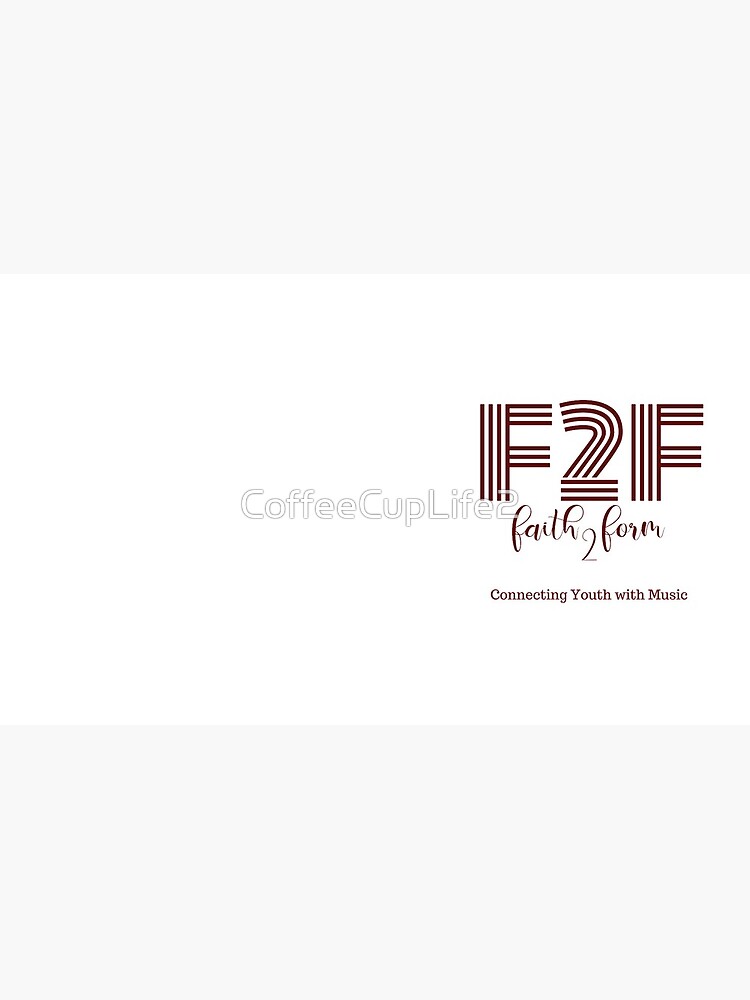 Thumbnail 6 of 6, Coffee Mug, Faith 2 Form Logo Gear designed and sold by CoffeeCupLife2.
