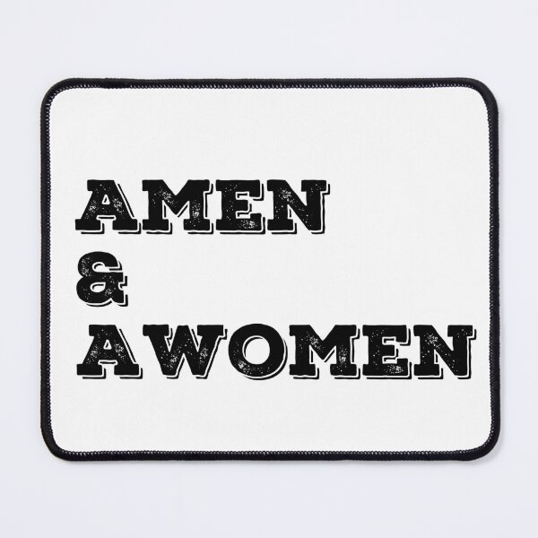 Item preview, Amen and Awomen- black designed and sold by Vaishnavi Deo.