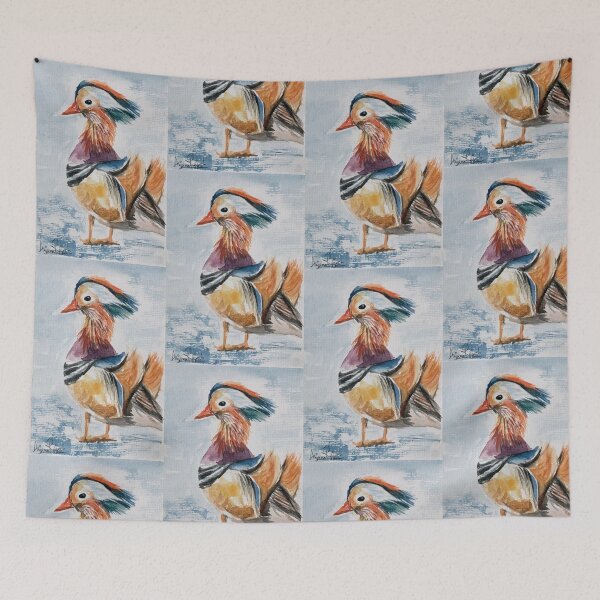 Item preview, Mandarin duck designed and sold by AnjuPaintings.