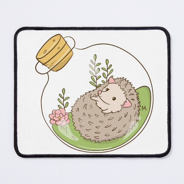 Item preview, Cute Hedgehog Inside a Jar designed and sold by Vaishnavi Deo.