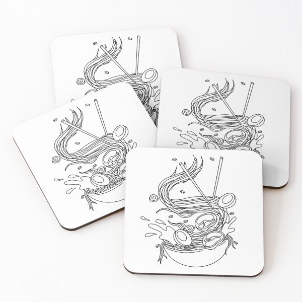 Item preview, Ramen Line Art designed and sold by Kimprut.