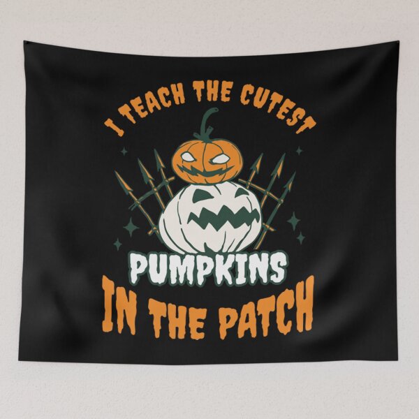 Item preview, Teacher Halloween Costumes T-ShirtI Teach The Cutest Pumpkins In The Patch designed and sold by AidTulba.