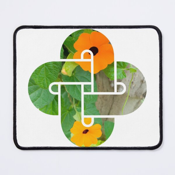Item preview, Orange flower, poet's eye, with green leaves. In trunk designed and sold by Zoraida Olvera.