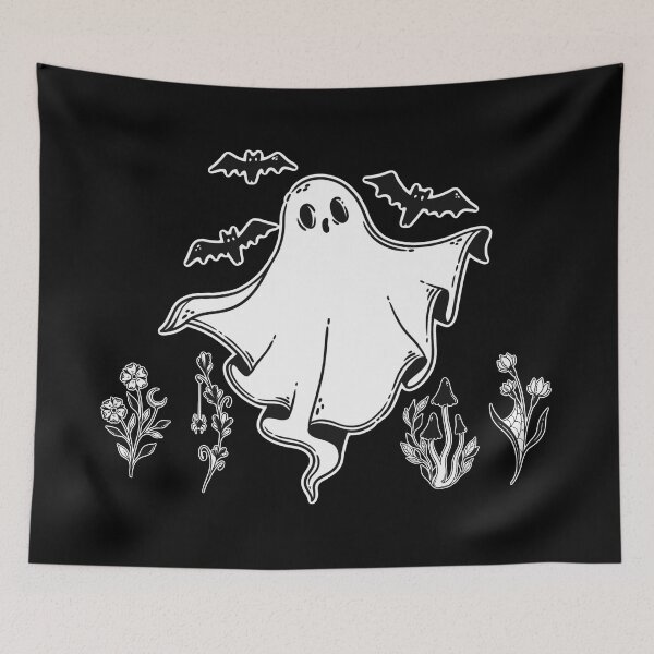 Item preview, Cottagecore Ghost, Whimsical Halloween designed and sold by Everythingafter.
