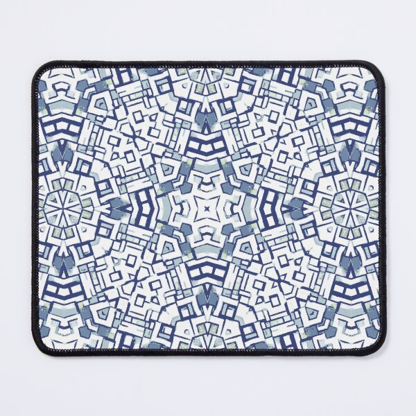 Item preview, Blue Minimal Mosaic designed and sold by hatimelhag.