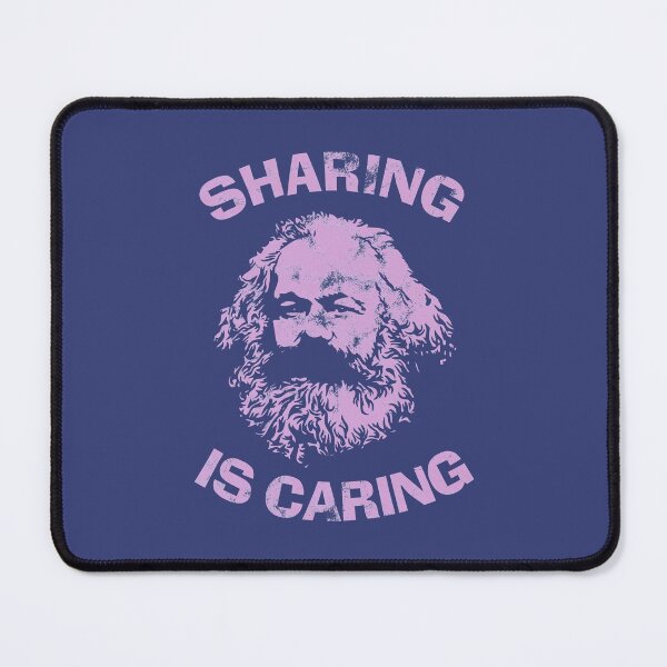 Item preview, Marx Caring Is Sharing [Worn Look] designed and sold by politicalamity.