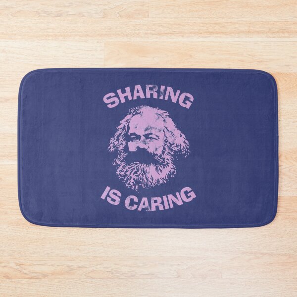 Item preview, Marx Caring Is Sharing [Worn Look] designed and sold by politicalamity.