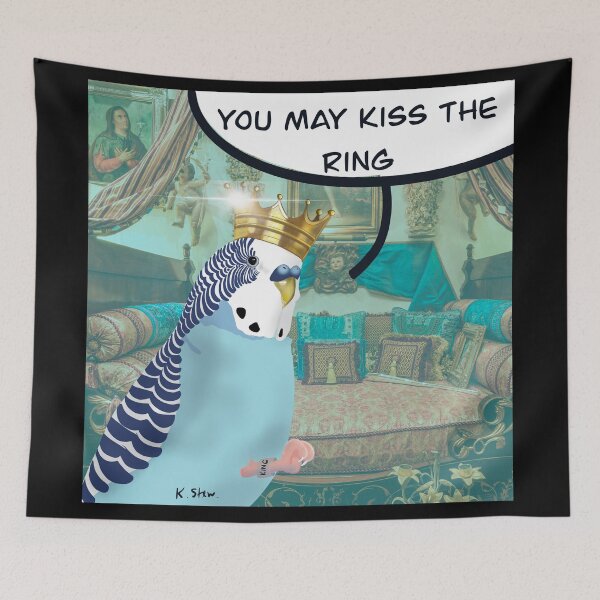Item preview, You May Kiss the Ring designed and sold by Stewnamie.