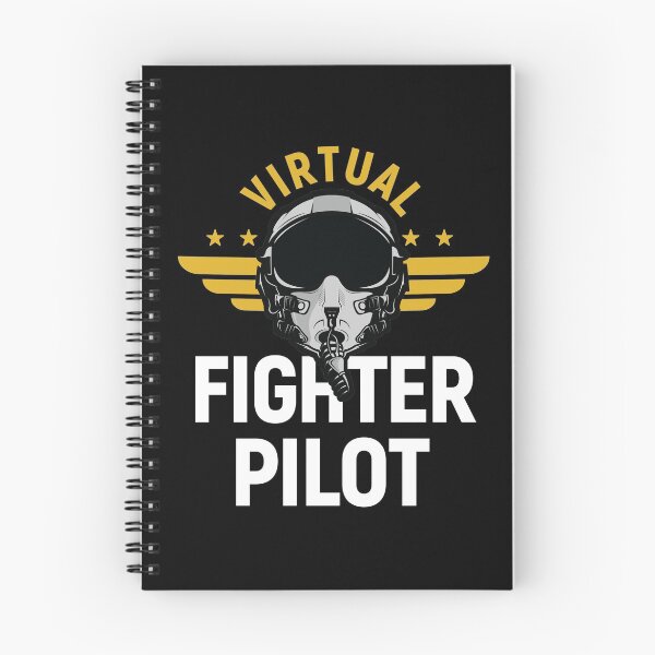 Item preview, Virtual Fighter Pilot designed and sold by Uppercase Tees.
