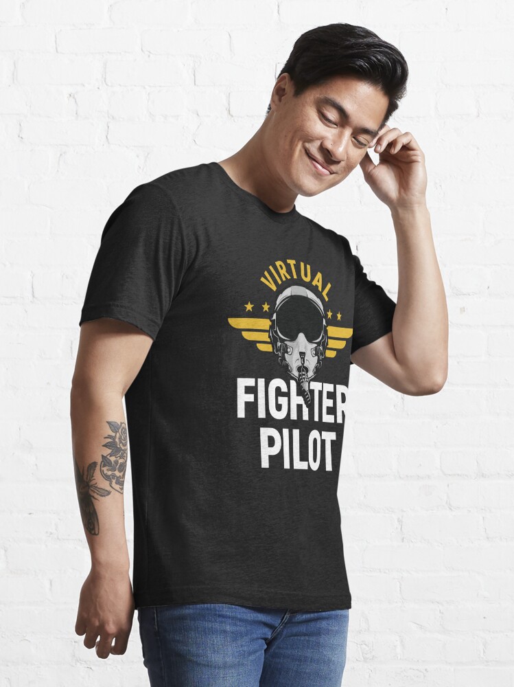 Virtual Fighter Pilot Pilot Classic T-Shirt | Redbubble