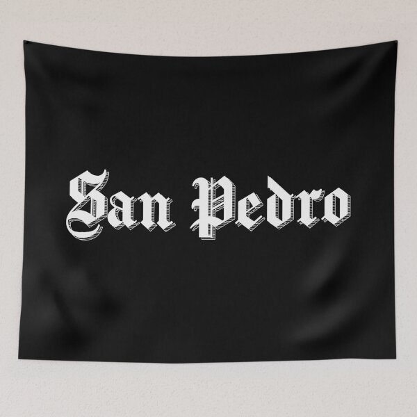 Item preview, San Pedro (Blackletter) white designed and sold by gmartinez4.
