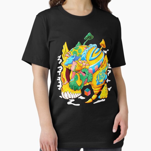 Trippy Psychedelic Skull Design Essential T-Shirt