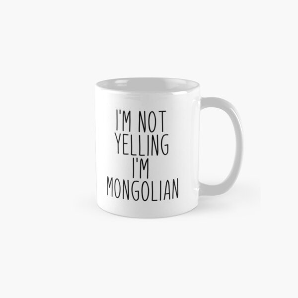 Aperçu de l'œuvre Je ne crie pas, je suis mongol - Mongolie créée et vendue par MountainD.