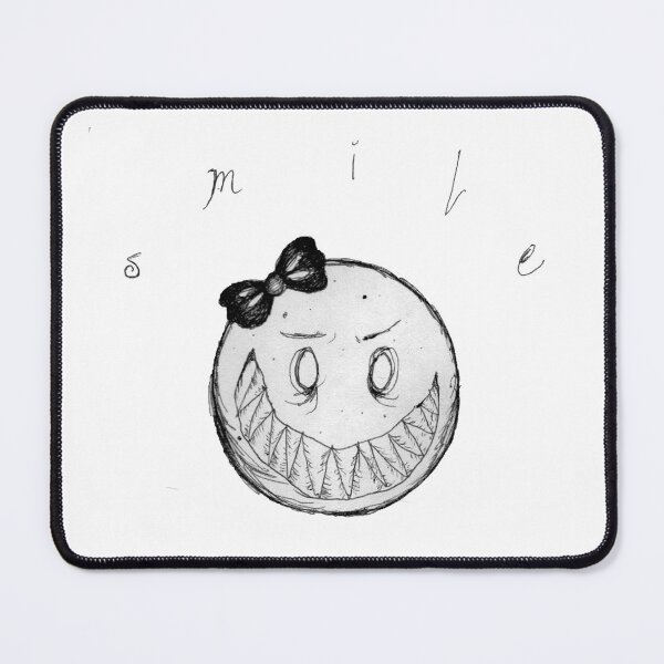 Item preview, SMILE - Laughing Daemon (Void White - Original) designed and sold by CoraDaffodil.