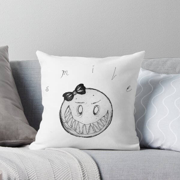 Item preview, SMILE - Laughing Daemon (Void White  - Original) designed and sold by CoraDaffodil.