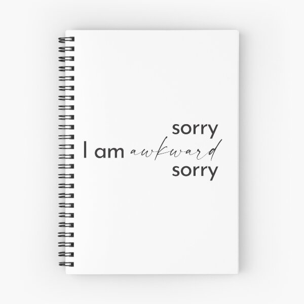Item preview, Sorry I am awkward designed and sold by BeccaJaneDesign.