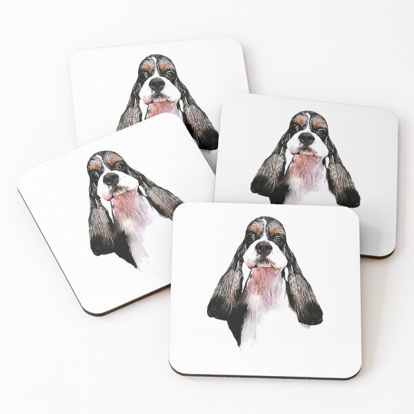 Item preview, American Cocker Spaniel Tri Color designed and sold by Elarex.